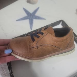 Brown boy's shoes